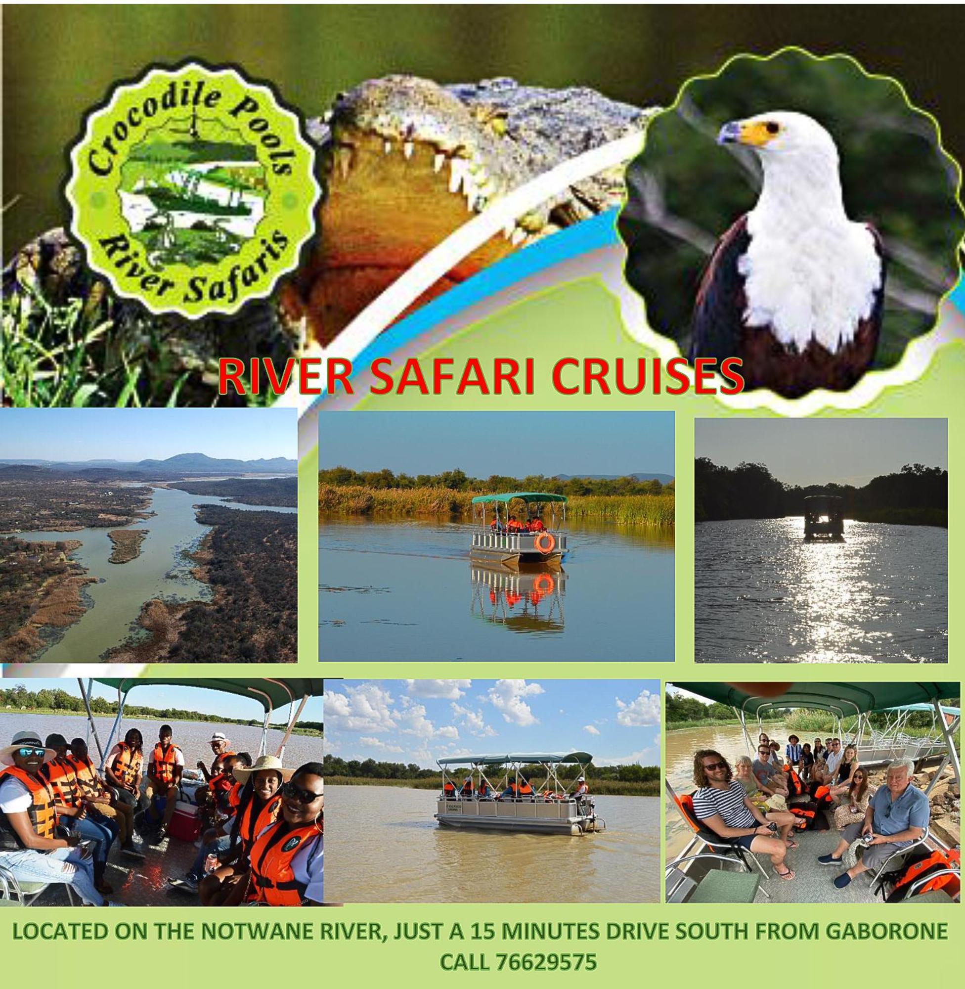 Crocodile Pools River Safaris Gaborone Buitenkant foto